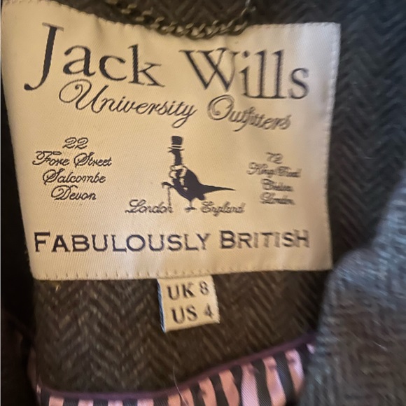 Jack Wills Tweed Jacket - Picture 2 of 2